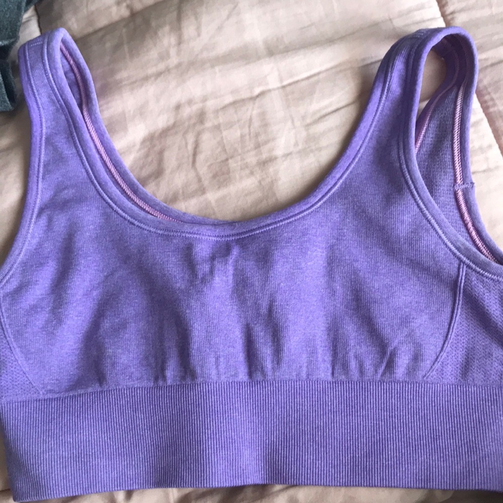 Purple ivivva sports bra